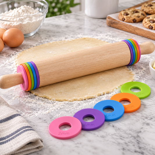 Steepzavo Rolling Pin Thickness Rings