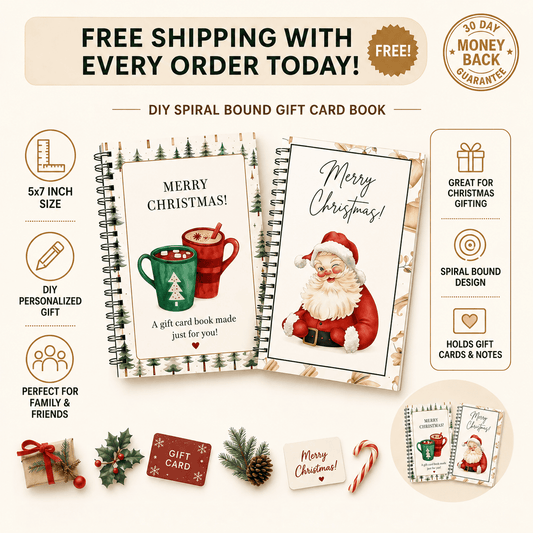 Christmas Gift Card Book