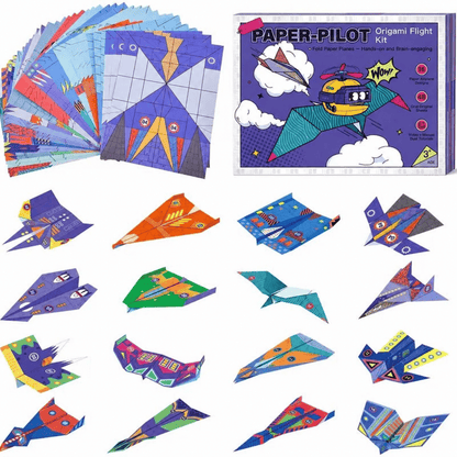 Creative DIY Paper Airplane Set For Kids